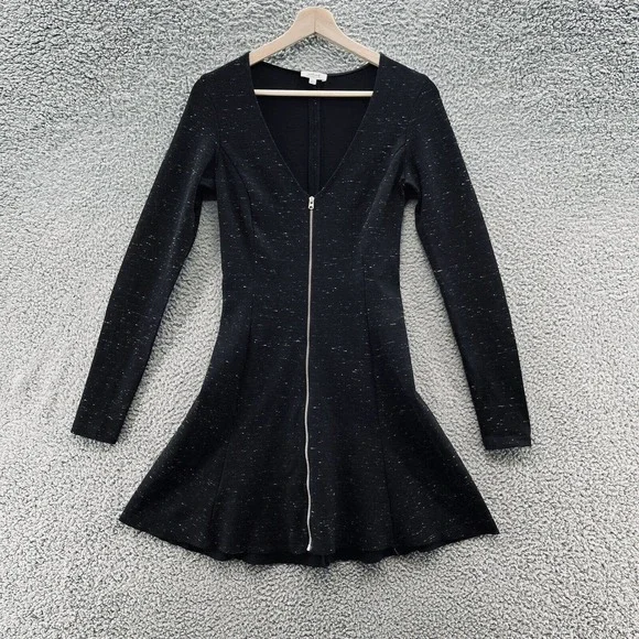 chinese dress ladies Aritzia Wilfred Long Sleeve Knit Sweater Dress Taupe Brown  Mkare Commerce